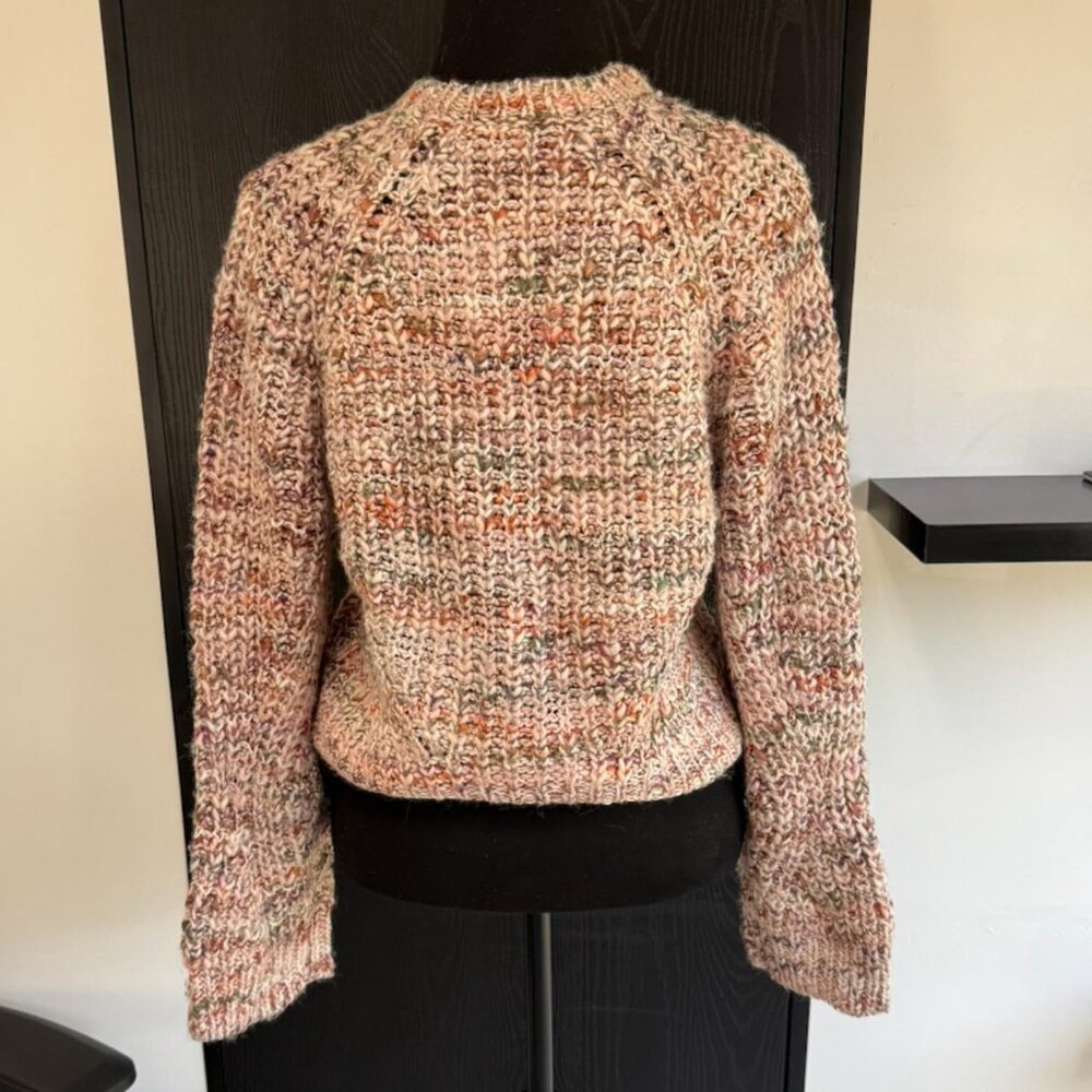 Joie Wool Blend Sweater Crew Neck Sz S - Picture 3 of 4